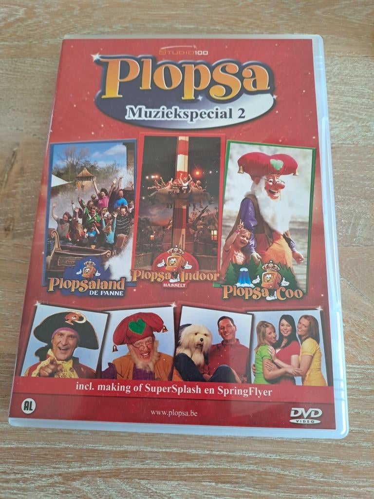 Dvd plopsa muziekspecial 2, Cd's en Dvd's, Ophalen of Verzenden, Zo goed als nieuw