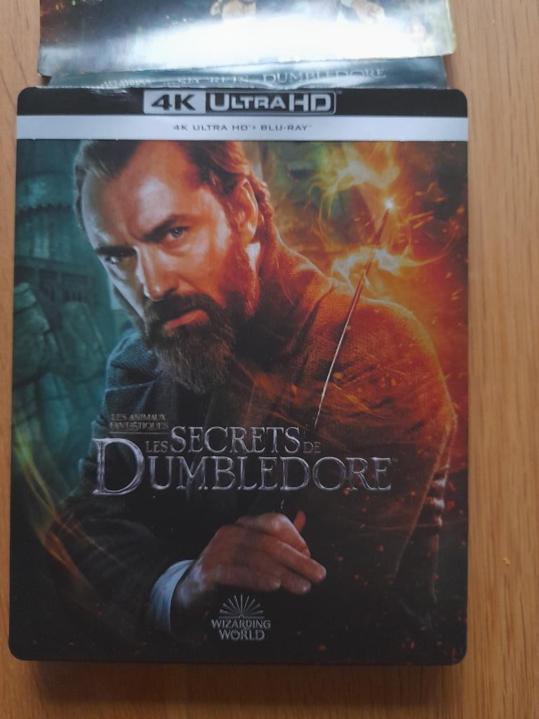 The Secrets of Dumbledore 4K steelbook, Verzenden, Zo goed als nieuw, Science Fiction en Fantasy