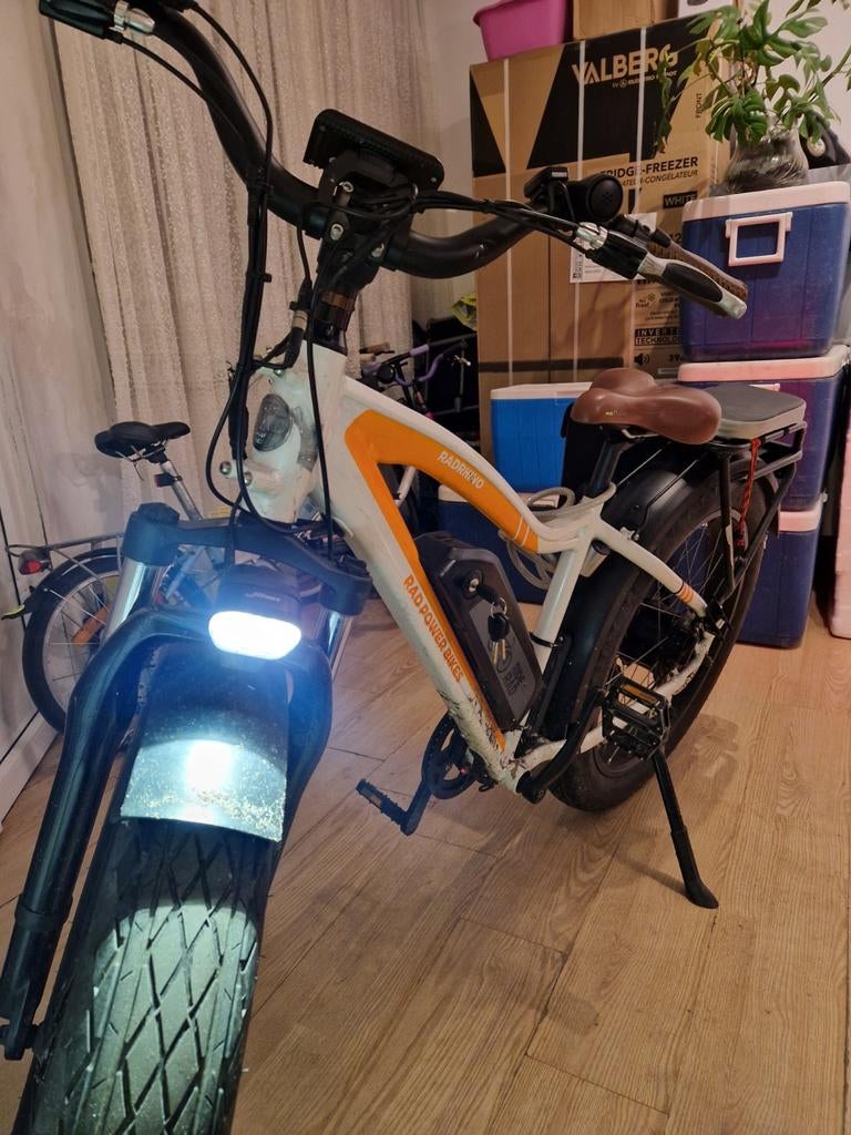 Fatbike Radrhino met slechts 1312 km, Enlèvement ou Envoi, Comme neuf