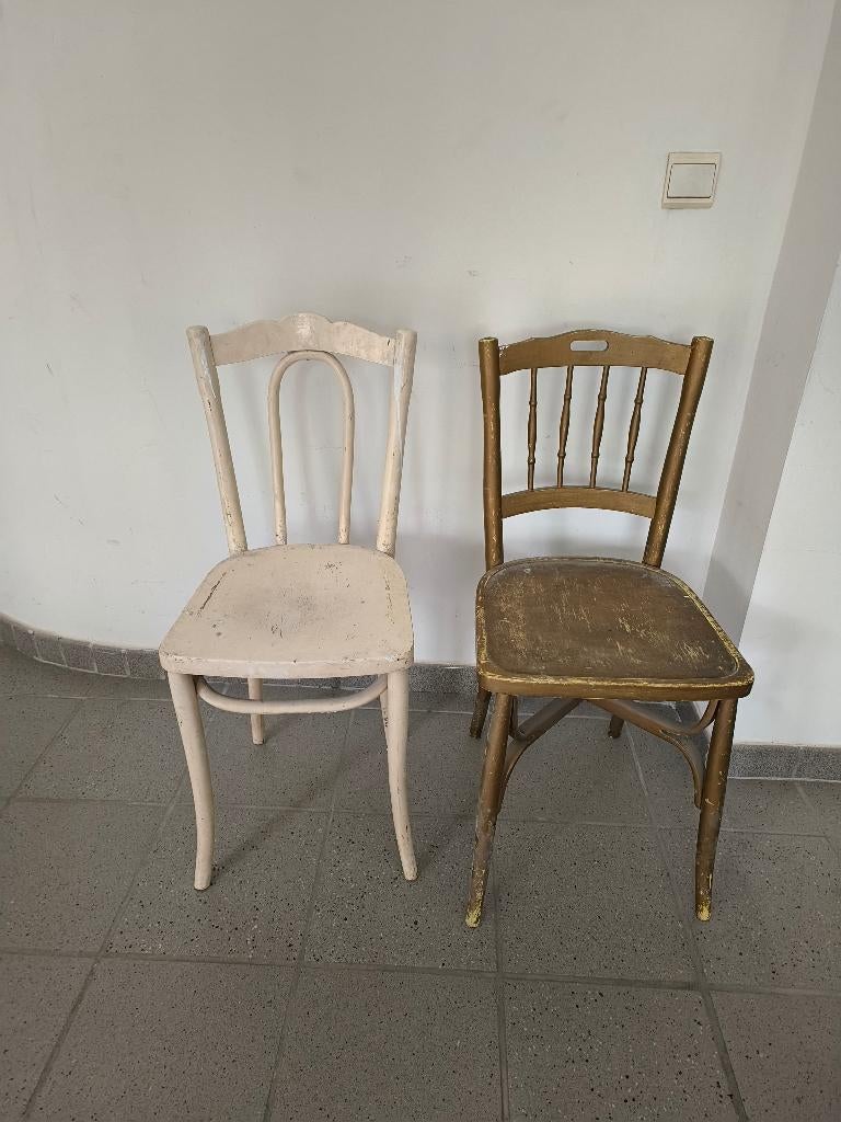 2 vintage bistrostoelen, Ophalen