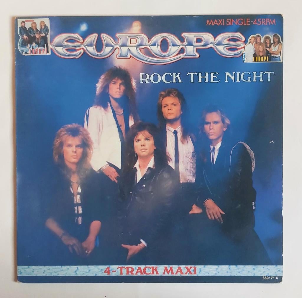 Europe – Rock The Night (1986), Cd's en Dvd's, Vinyl | Rock, 12 inch, Ophalen of Verzenden