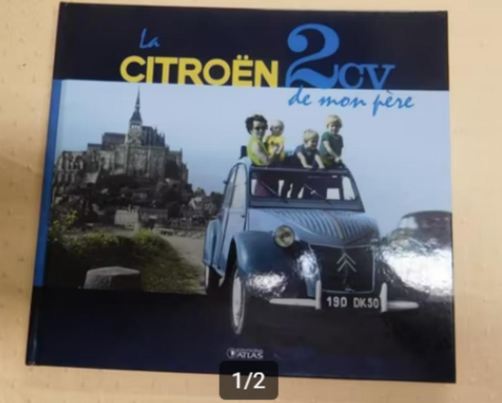 Citroën 2cv boek van Mon Père Atlas Edition, Boeken, Ophalen of Verzenden, Nieuw, Citroën