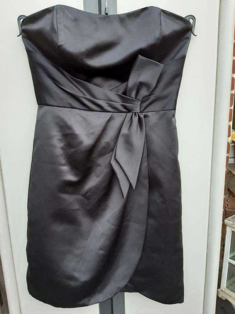 Robe de soirée noire Alfred Angelo, Enlèvement ou Envoi, Comme neuf, Taille 38/40 (M), Noir