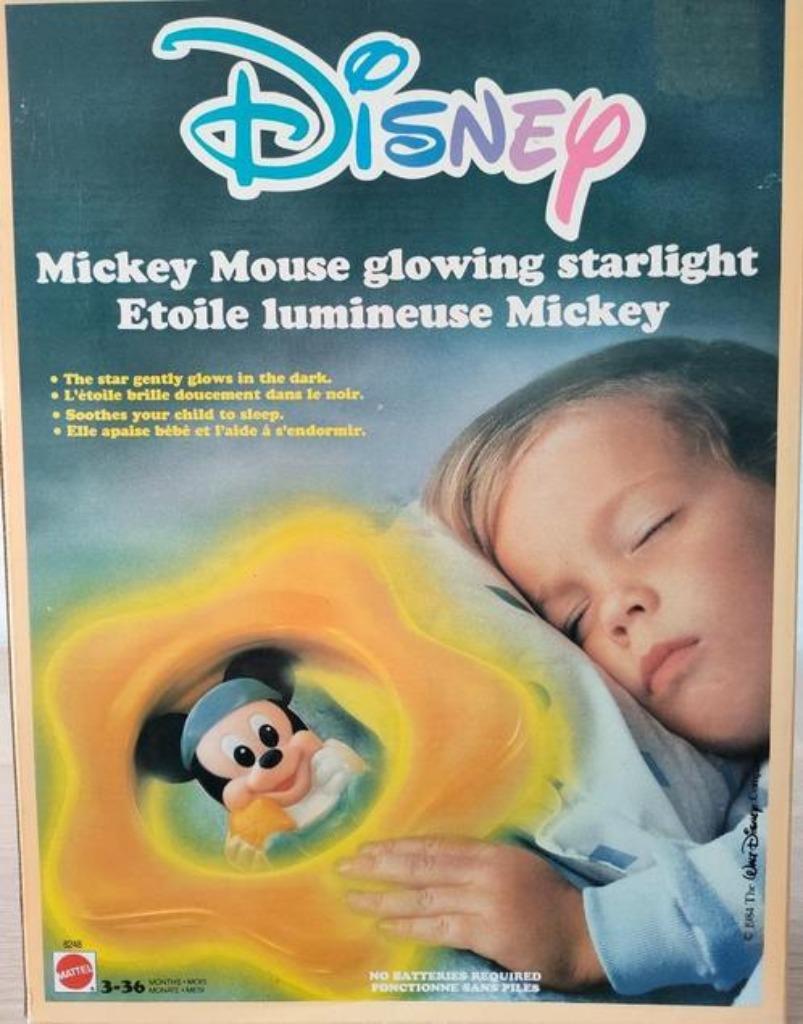Étoile lumineuse Mickey, Enfants & Bébés, Enlèvement, Comme neuf, Autres types