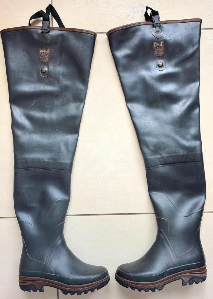 Cuissarde de pêche Aigle taille 42, Enlèvement, Utilisé, Vêtements