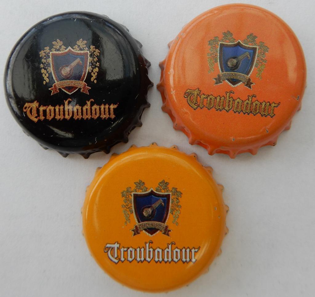 Capsule de bière 898 série Troubadour, Collections, Marques de bière, Utilisé, Sous-bock, Envoi