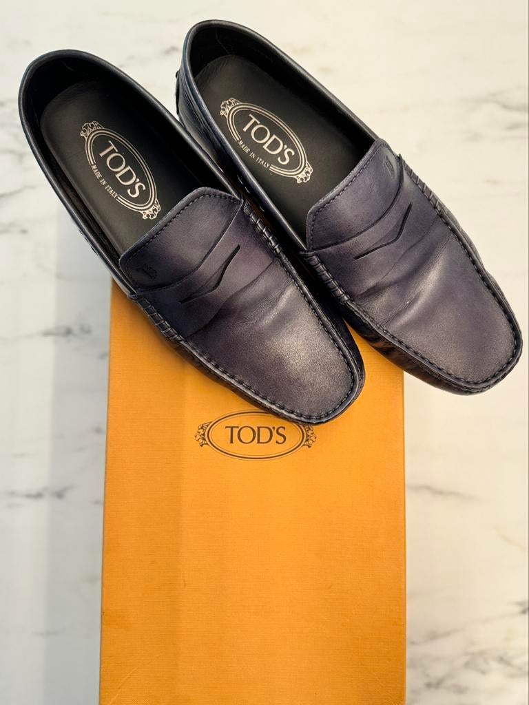 Mocassin tod’s maat 6.5 leder, Enlèvement ou Envoi, Comme neuf