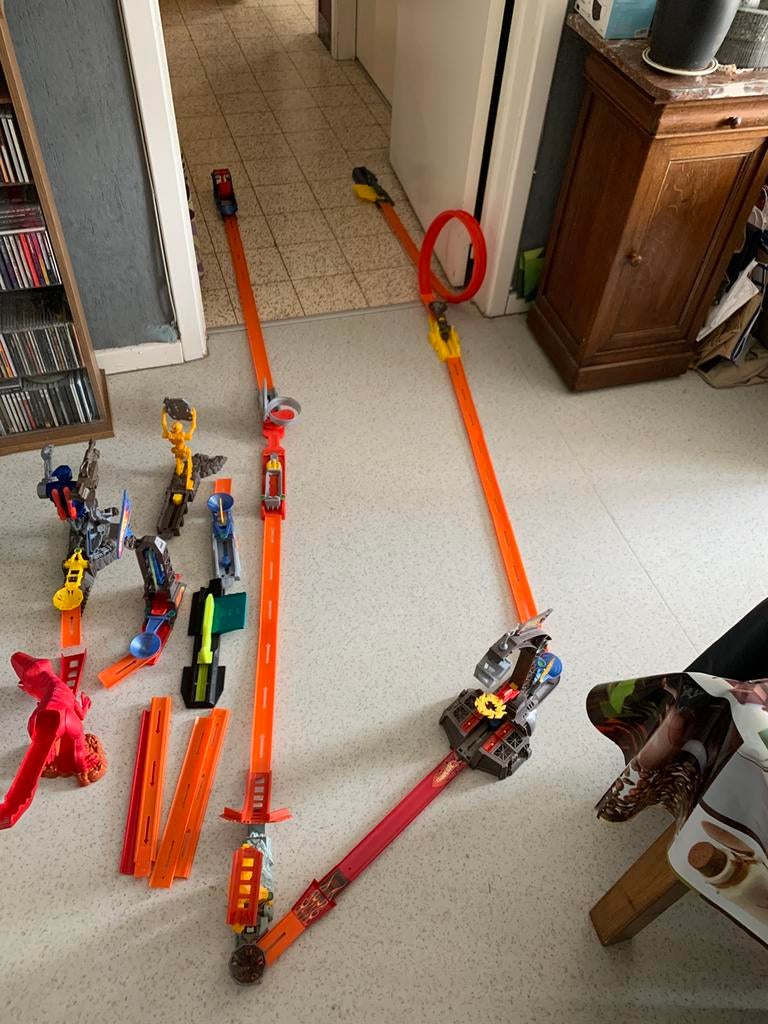 Hotwheels, Enfants & Bébés, Jouets | Circuits, Autre propulsion, Comme neuf, Enlèvement, Circuit