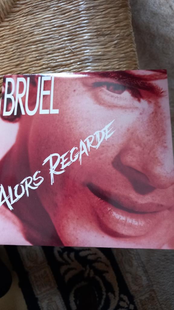 Vinyl (45t) Patrick bruel "alors regarde ", Enlèvement ou Envoi, Comme neuf