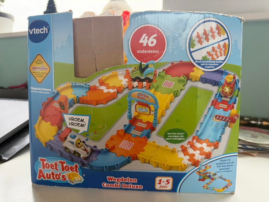 Vtech Toet Toet Wegdelen Combi Deluxe, Kinderen en Baby's, Speelgoed | Vtech, Ophalen, Gebruikt