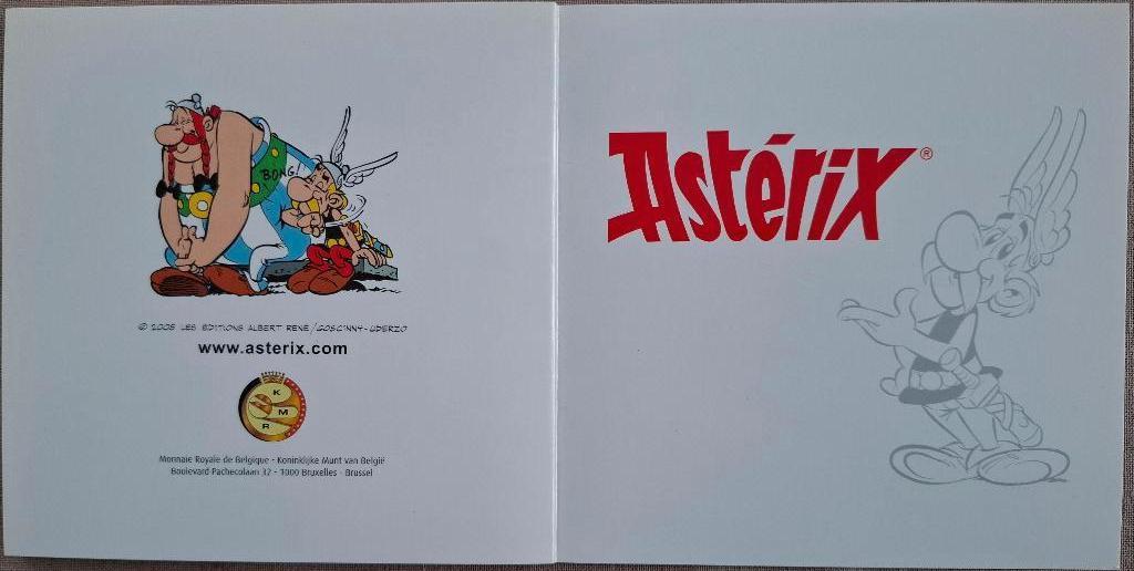 Médaille Astérix Similor Monnaie Royale de Belgique (2005)., Enlèvement ou Envoi, Comme neuf