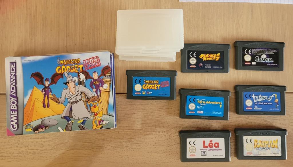 Jeux Gameboy Advance, Enlèvement, Utilisé