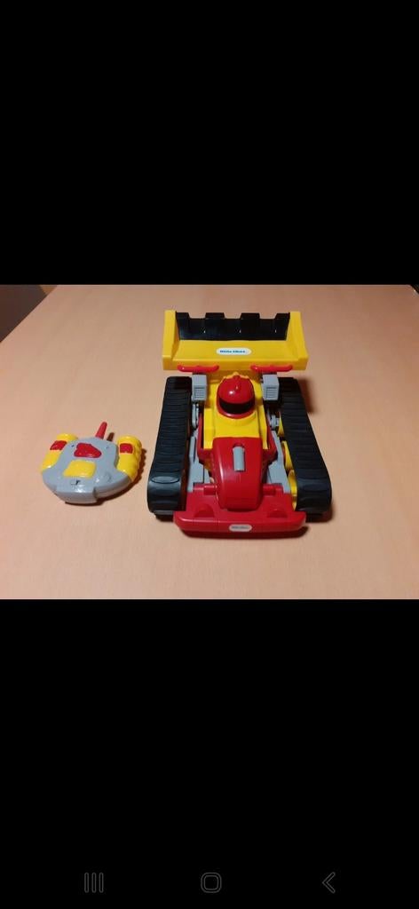 Little tikes bulldozer/racewagen 2in1, Ophalen, Afstandsbediening