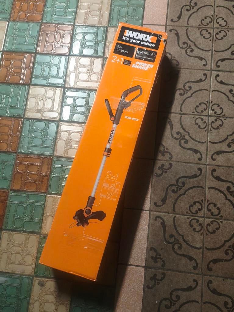 Worx GT3 WG163E.9 grastrimmer, Tuin en Terras, Worx, Accu, Nieuw, Ophalen of Verzenden