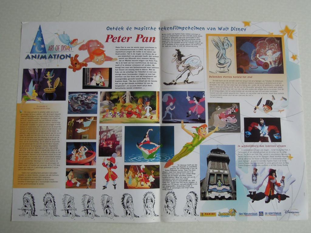 verzameling sprookjes Peter Pan Panini Disneyland Jommekrant, Ophalen of Verzenden, Gelezen, Het Nieuwsblad