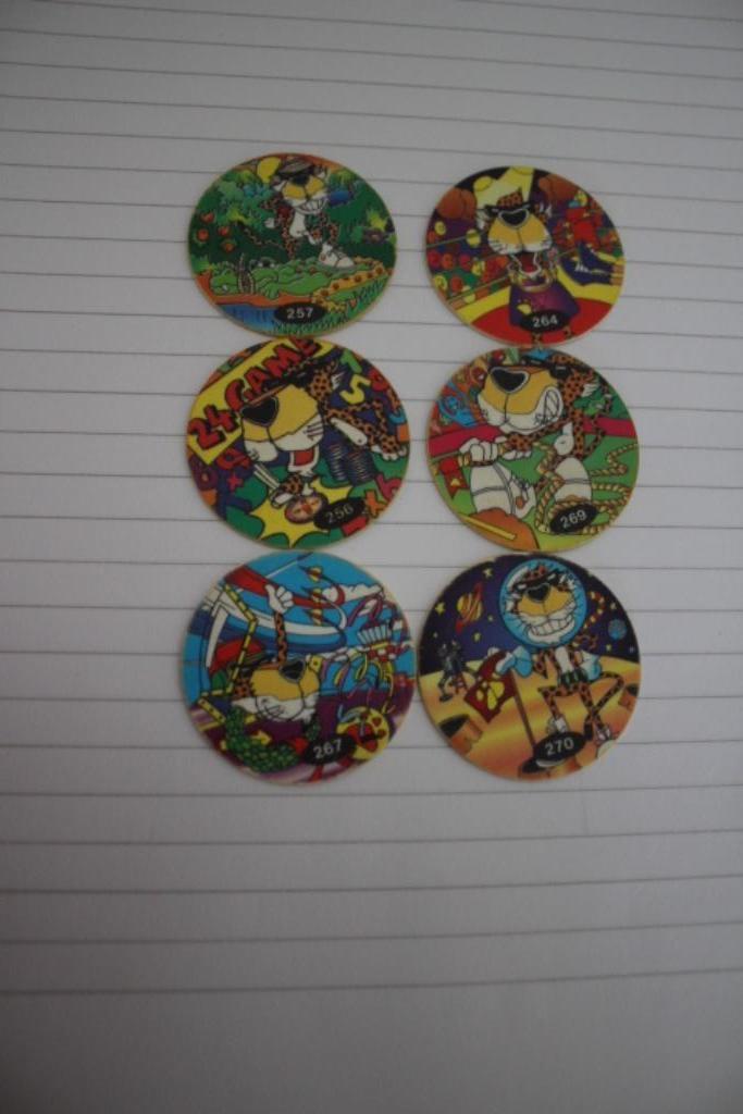 6 Flippo's : Cheetos 24 Game Flippo, Ophalen of Verzenden, Cheetos 24 Game
