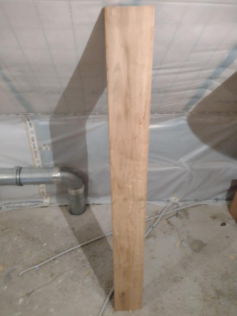 Eiken plank, Doe-het-zelf en Bouw, Ophalen, Minder dan 25 mm, Eiken, Zo goed als nieuw