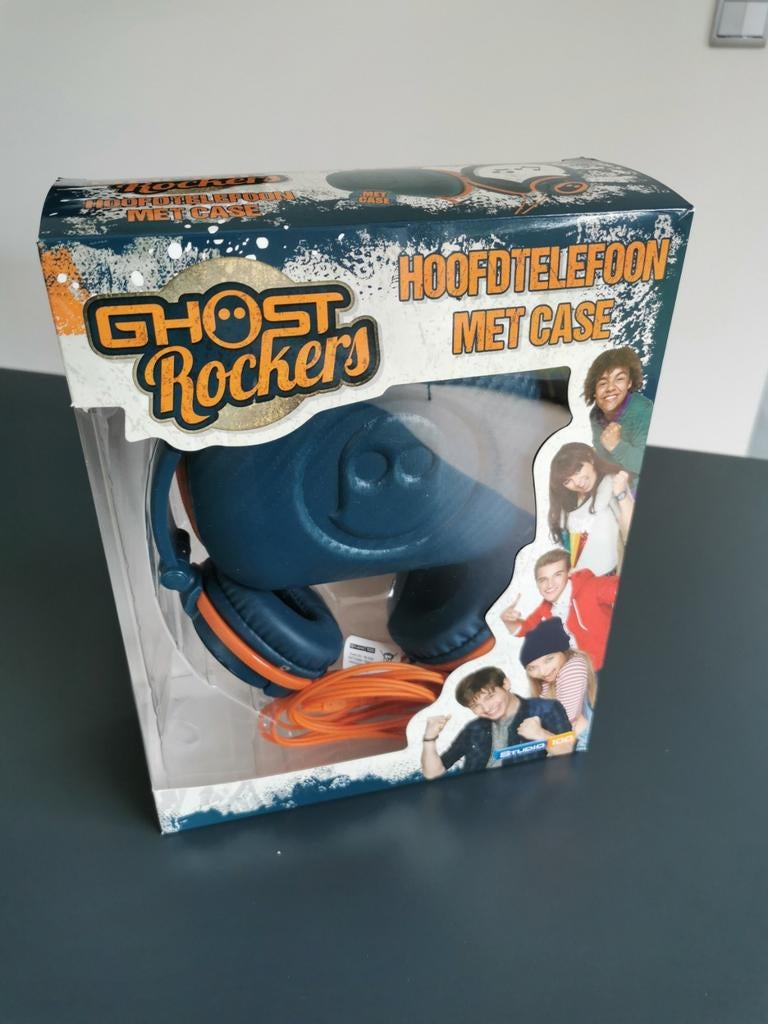 Ghost Rockers hoofdtelefoon + T-shirt, Ophalen of Verzenden, Zo goed als nieuw, Op oor (supra aural), Overige merken