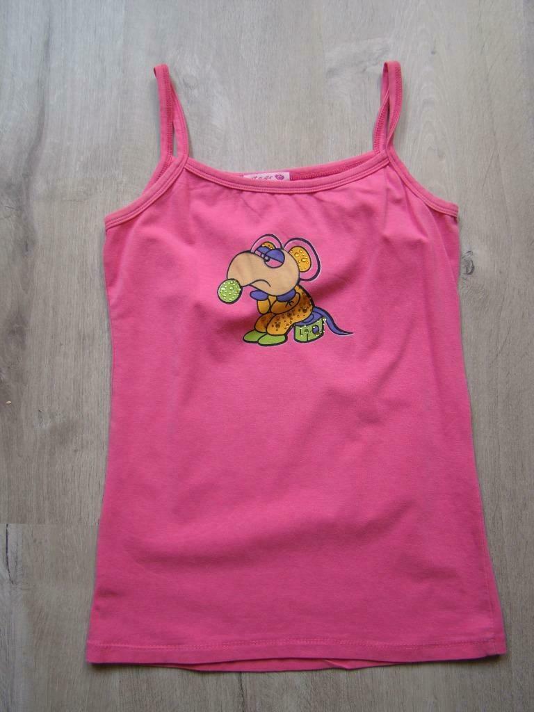 topje m 152 Sweet Age XS/S fuchsia roze schouderbandjes muis, Vêtements | Femmes, Sans manches, Enlèvement ou Envoi, Rose, Comme neuf