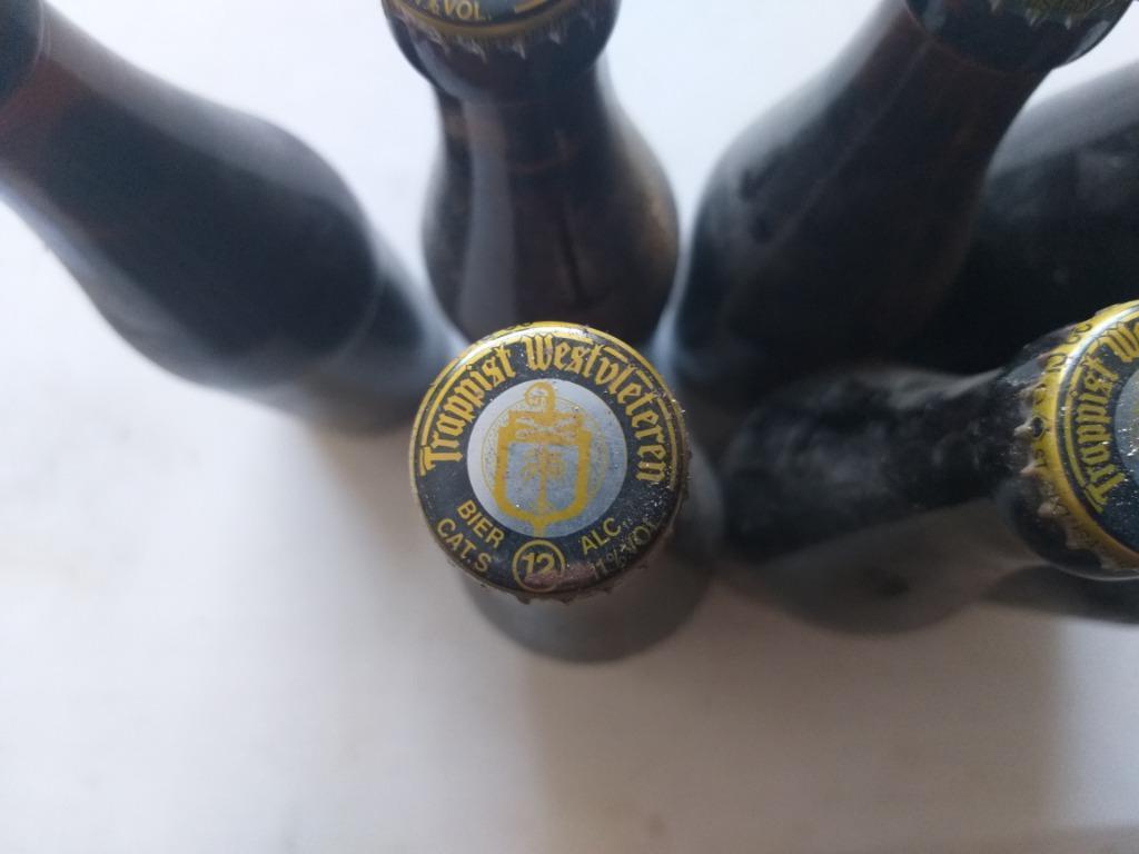 6 flesjes Westvleteren 12 , 07/../'01, Ophalen, Flesje(s)