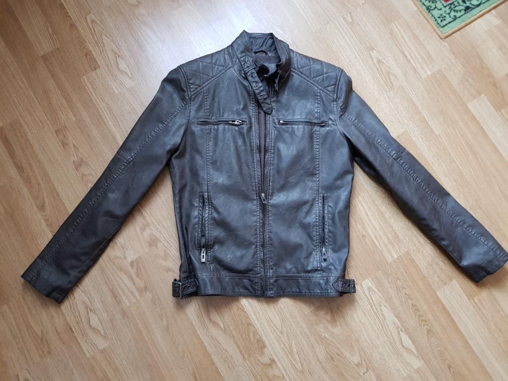 Schitterend Bruin lederen Bikker look vestje Maat (Small), Bruin, Verzenden, Nieuw, Maat 46 (S) of kleiner