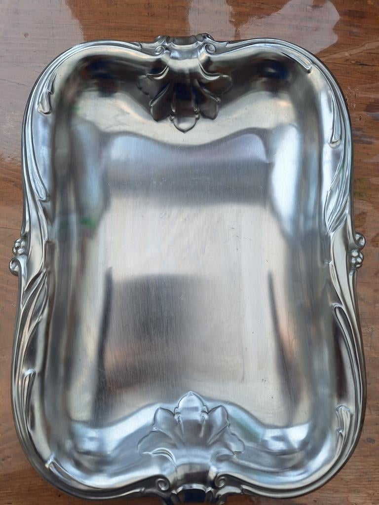 Inox schaaltje Deneyer Belgium 28x20 cm, Ophalen