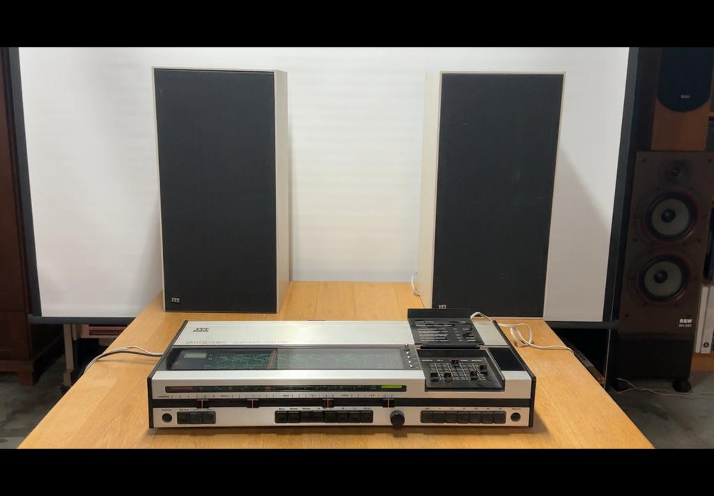 ITT 4500 Regie HI FI, Audio, Tv en Foto, Gebruikt, Losse componenten, Speakers, Ophalen