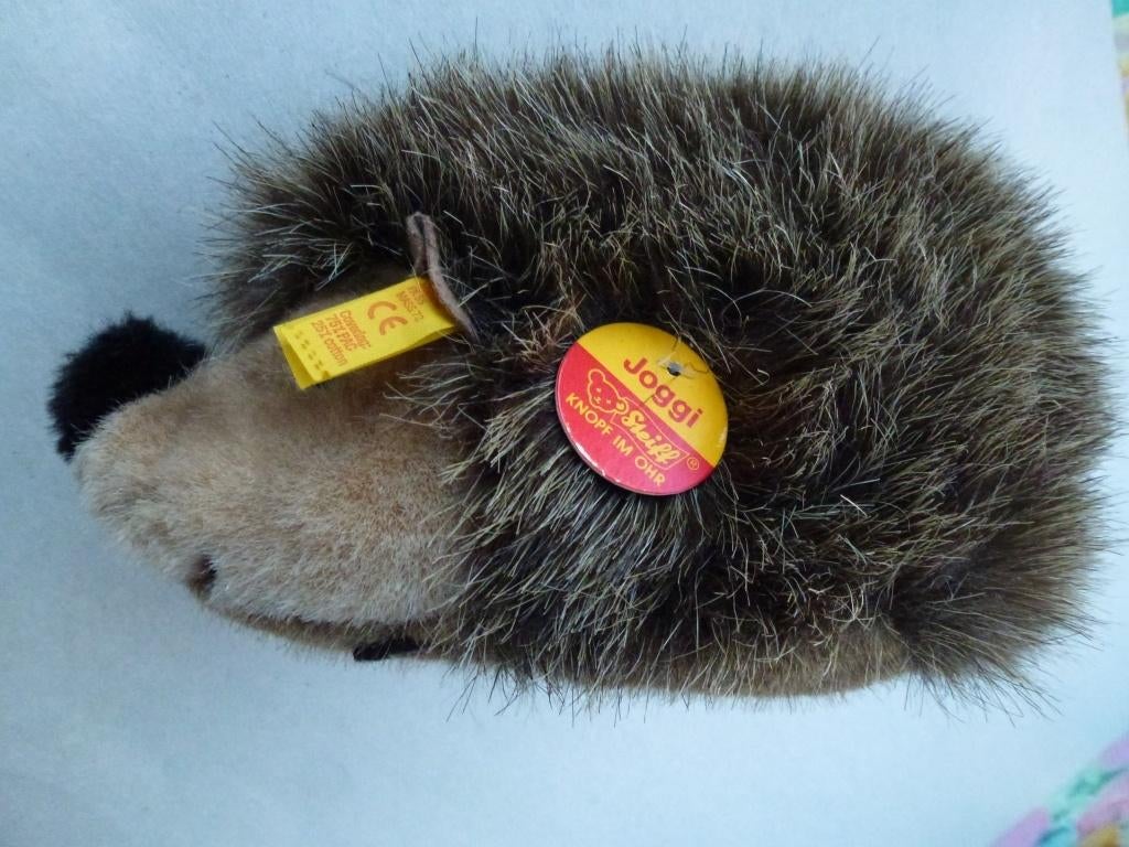 hérisson en peluche Joggi Steiff Knopf im Ohr, Enlèvement ou Envoi, Neuf, Autres types