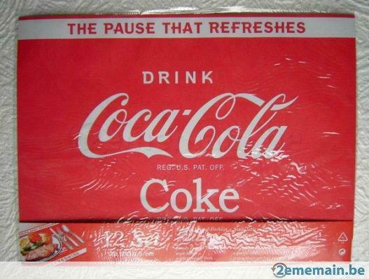 'Coca-Cola' - Sets De Table En Papier  (Modèle 1), Neuf