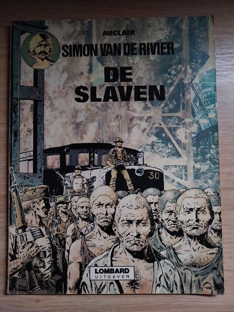 strip Simon van de rivier - 2 De slaven ( eerste druk ), Enlèvement ou Envoi, Une BD, Utilisé, Auclair