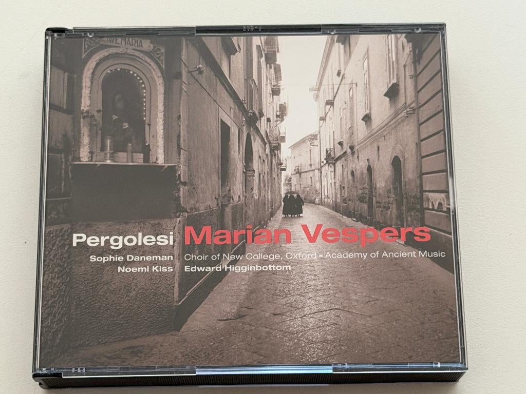 Pergolesi – Marian Vespers, Cd's en Dvd's, Cd's | Klassiek, Gebruikt, Ophalen of Verzenden