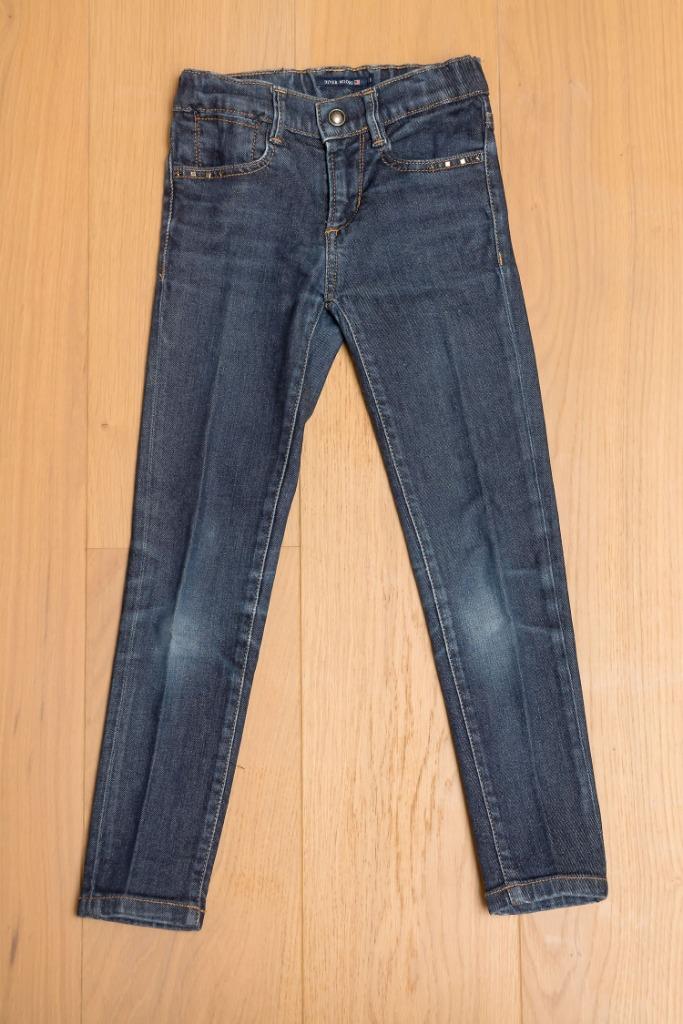 Blauwe jeans River Woods, maat 128, Kinderen en Baby's, Broek, Gebruikt, River Woods, Meisje