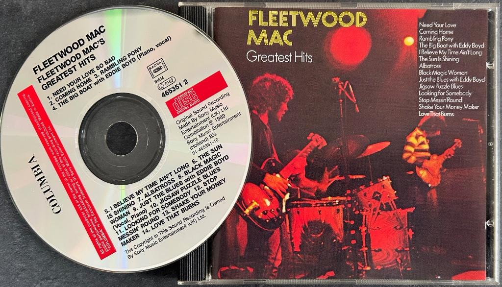 FLEETWOOD MAC - Greatest hits ( CD ), Cd's en Dvd's, Cd's | Rock, Zo goed als nieuw, Poprock, Verzenden