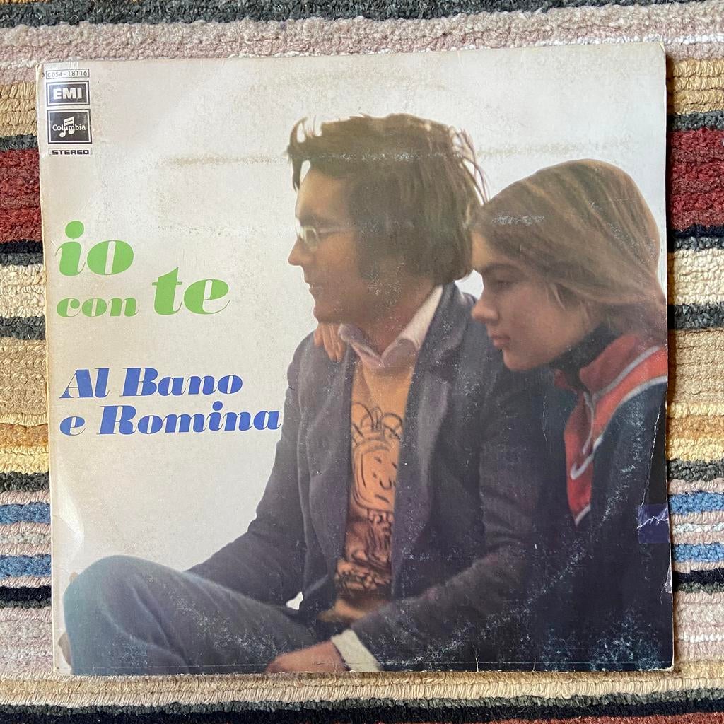 LP Al Bano e Romina - Io Con Te 1976 NM, CD & DVD, Enlèvement ou Envoi