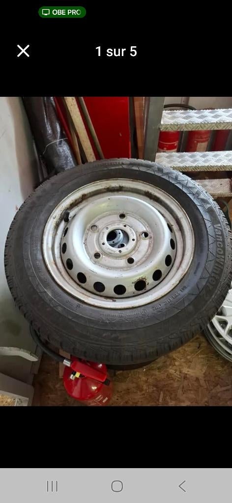 Pneu neige, Autos : Pièces & Accessoires, Pneus & Jantes, Pneus hiver, Véhicule utilitaire, Pneu(s), Enlèvement