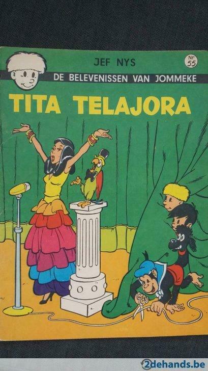 Jommeke - Tita Telajora - nummer 55, Livres, BD, Utilisé