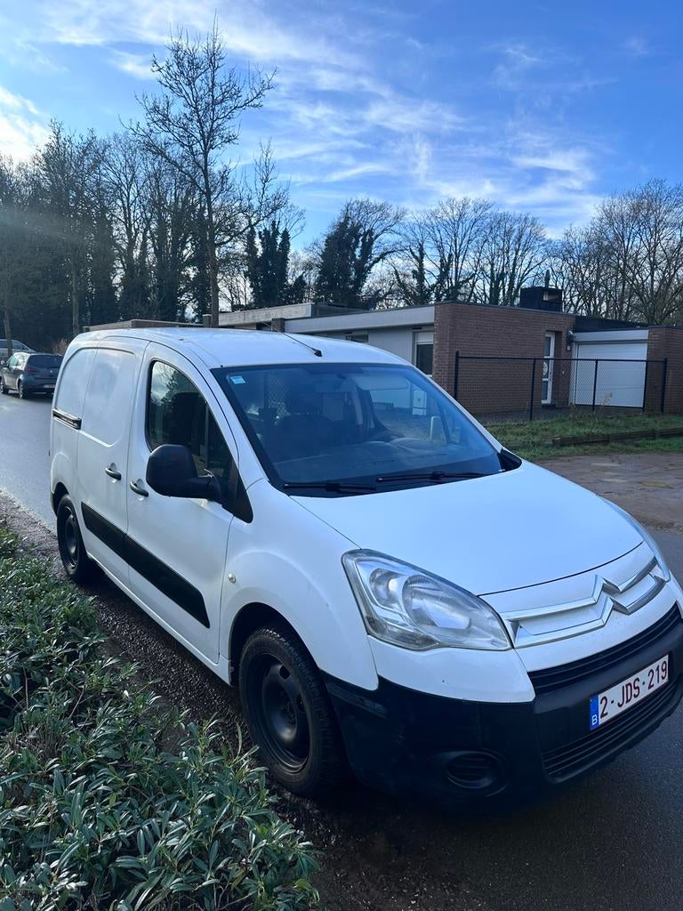 Citroën Berlingo – Bestelwagen – Wit – Goede staat, Auto's, Euro 5, Stof, Zwart, 4 cilinders