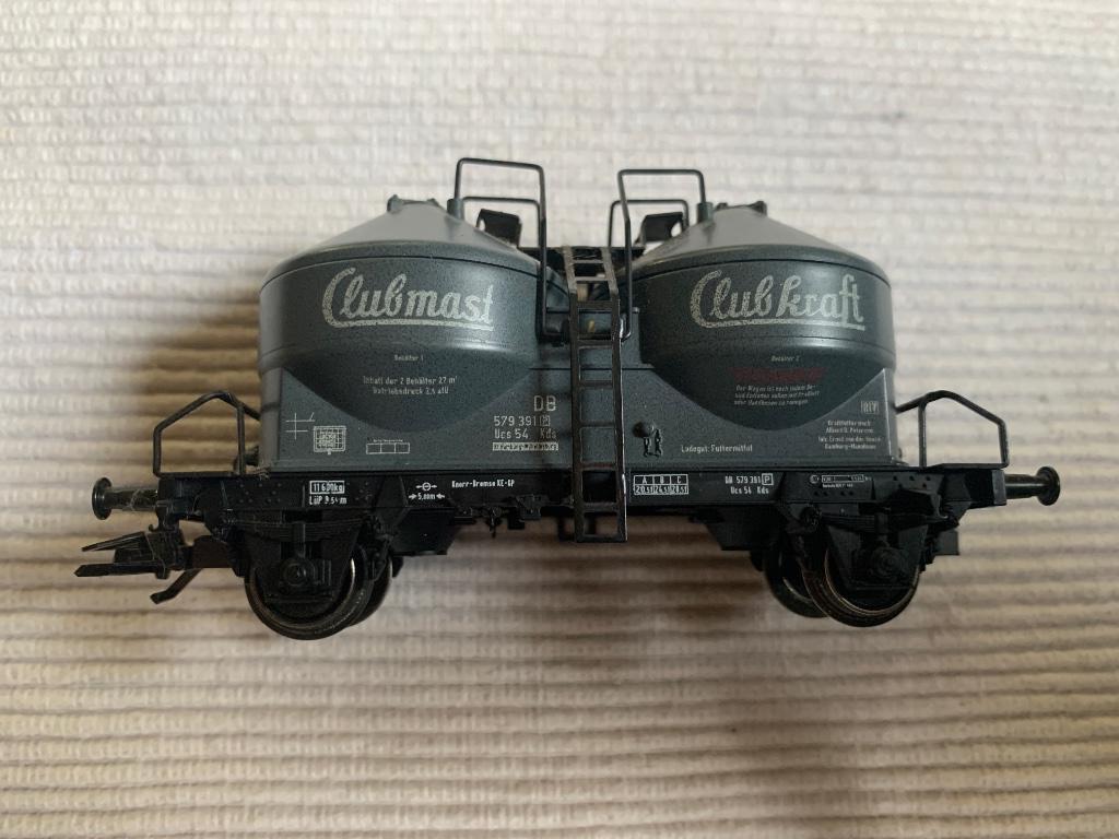 Ketelwagen Marklin Clubmast Clubkraft, Hobby en Vrije tijd, Ophalen of Verzenden, Gebruikt, Wagon, Märklin