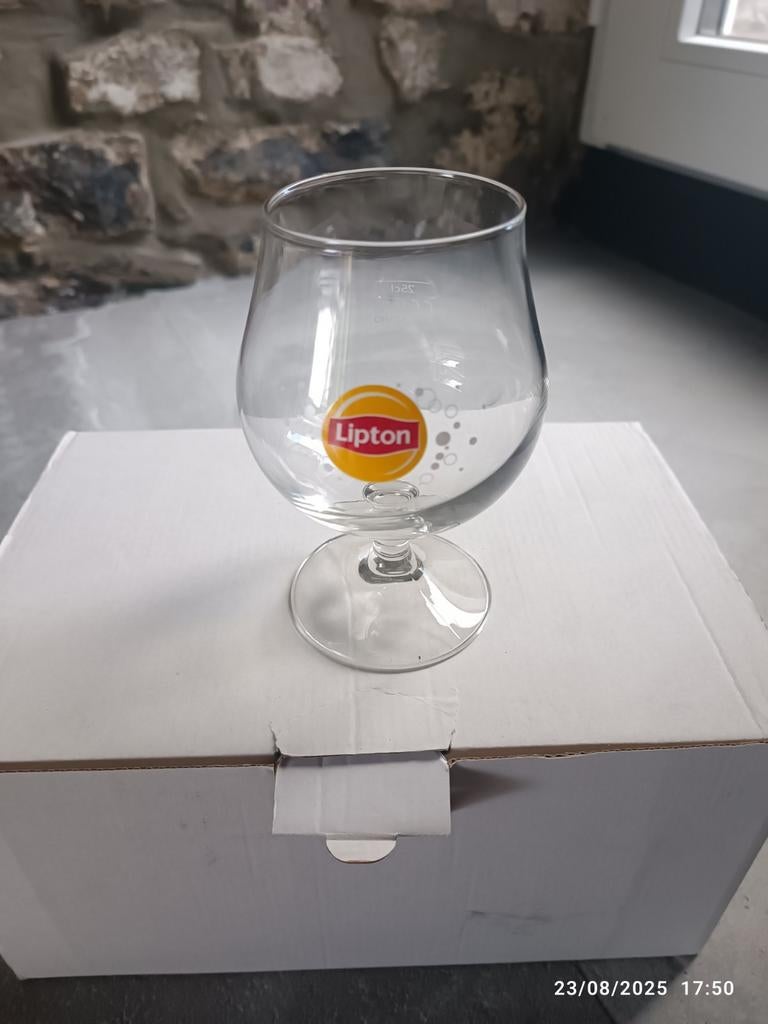 6 verre lipton, Collections, Enlèvement, Comme neuf