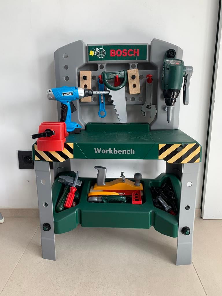 Werkbankje Bosch, Ophalen, Gebruikt, Jongen of Meisje
