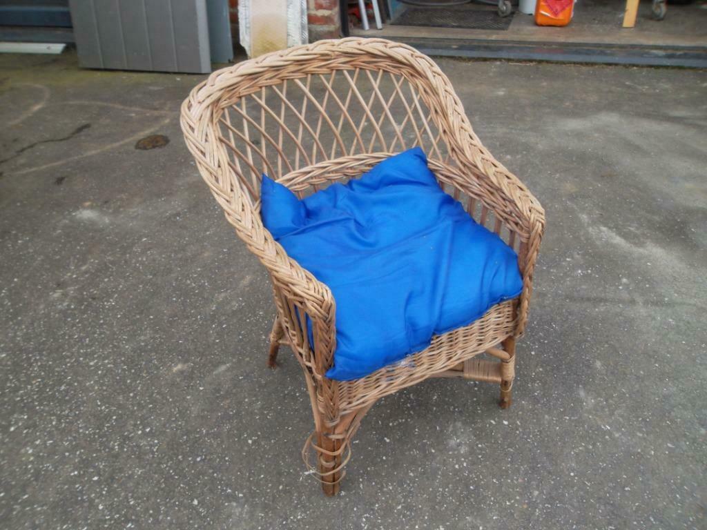 chaise en osier, Enlèvement ou Envoi, Autres couleurs, Utilisé, Bois