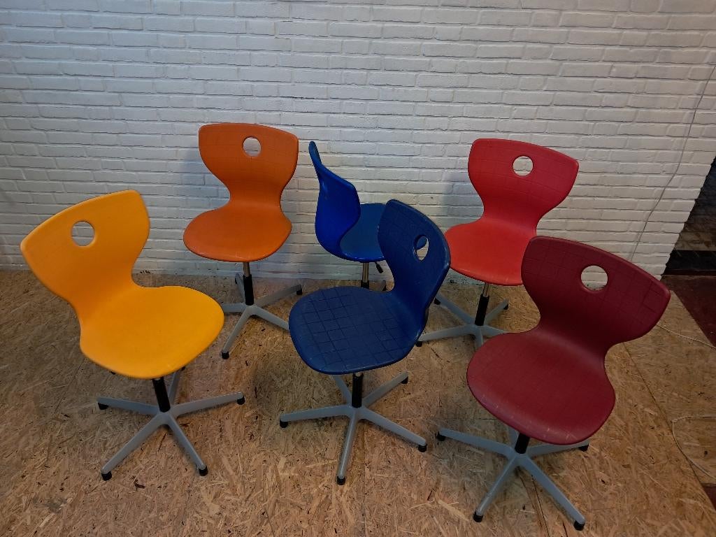 Pantomove stoelen Verner Panton, Ophalen, Gebruikt, Metaal, Modern