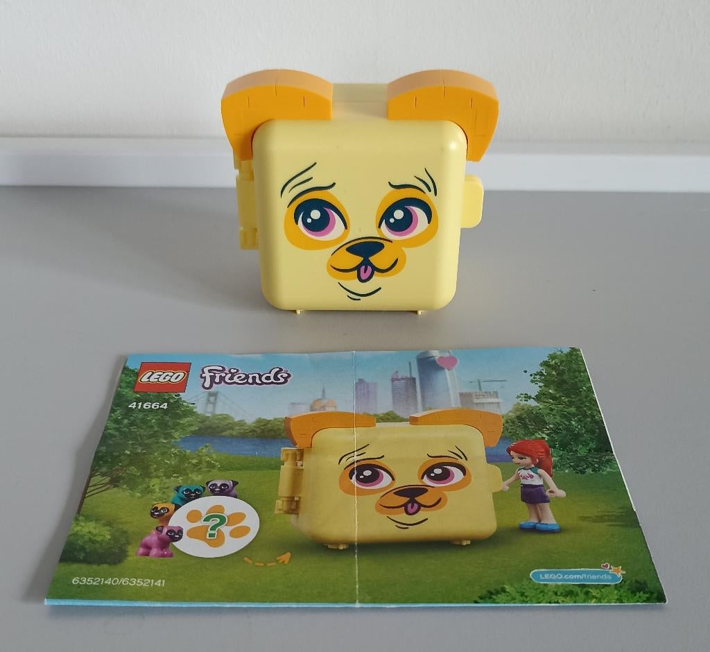 LEGO Friends 41664 - Le cube carlin de Mia, Ophalen, Zo goed als nieuw, Complete set, Lego