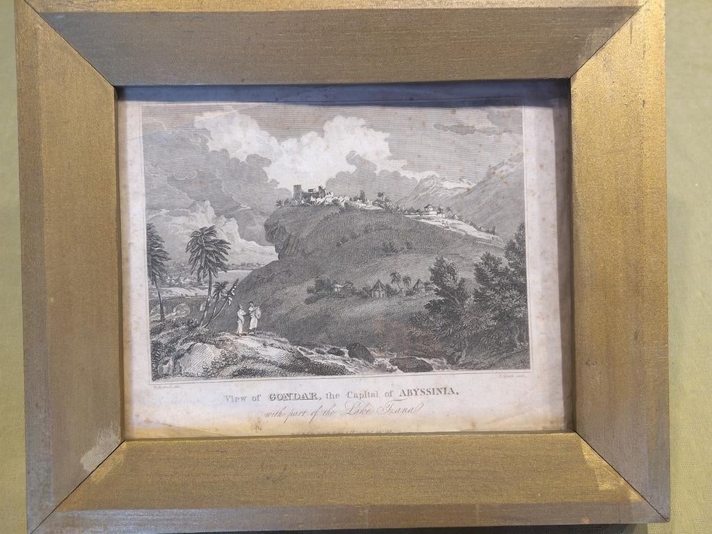 Antieke ets: View of Gondar (1779, W.M. Craig), Antiek en Kunst, Ophalen