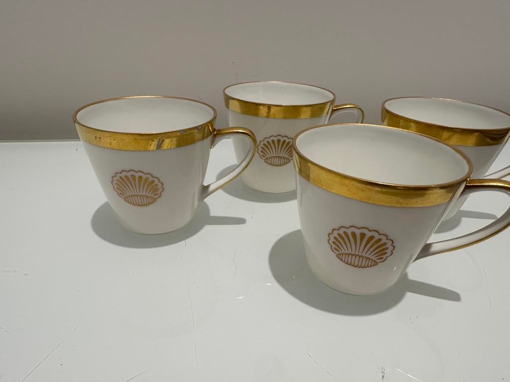 Krautheim Bavarporselein gouden schelpmotief Mills Bruxelles, Ophalen