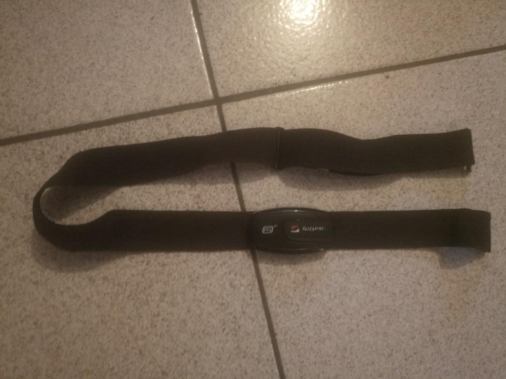 SIGMA hartslagmeter STS, Sport en Fitness, Hartslagmeters, Ophalen of Verzenden, Zo goed als nieuw, Sigma, Met borstriem