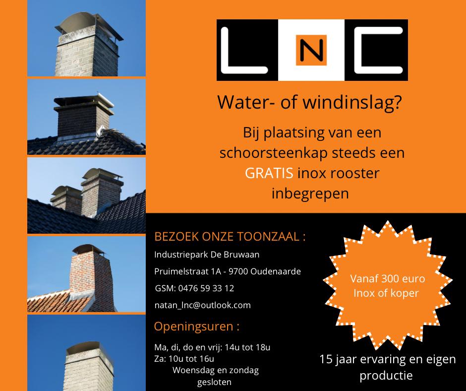 Schoorsteenkappen steeds op maat gemaakt
