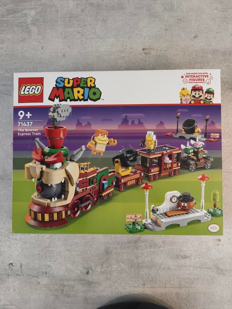 Lego Super Mario 71437 : De Bowser Exprestrein, Ophalen of Verzenden, Nieuw, Complete set, Lego