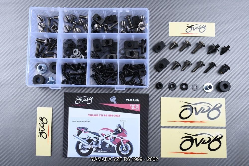 Kuip bouten set voor YAMAHA YZF R6 1999 2002 2001, Motoren, Ophalen of Verzenden, Nieuw