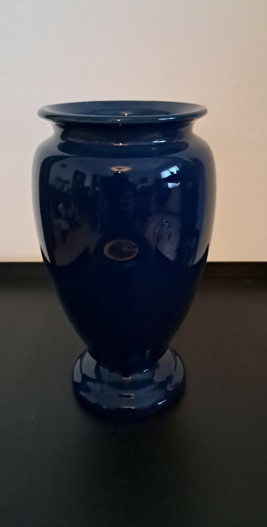 Vase en céramique bleue, Enlèvement ou Envoi